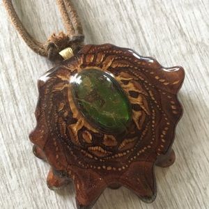 Third Eye Pinecone Pendant- medium